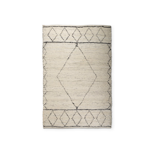 Foundry Select Flatweave Cotton Beige Rug Wayfair